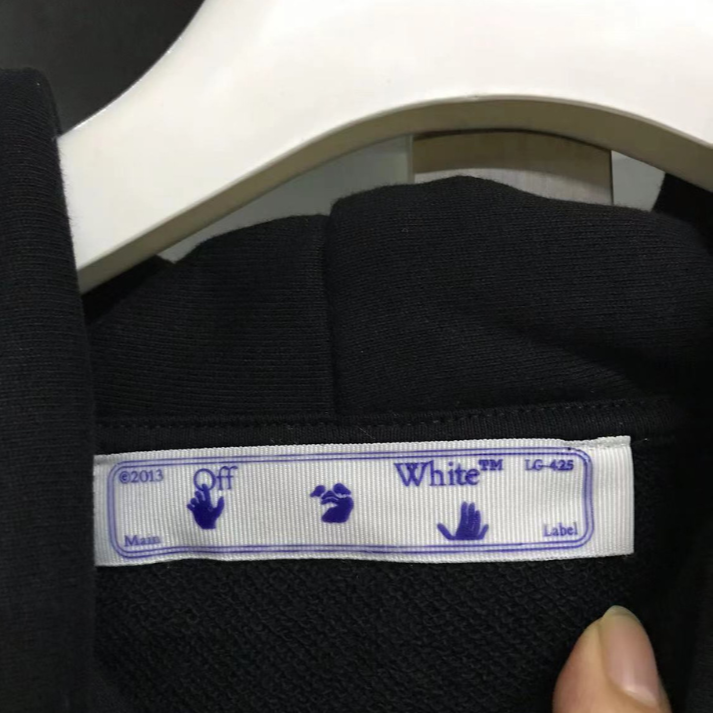 Moletom "Purple Gradient" Off-White