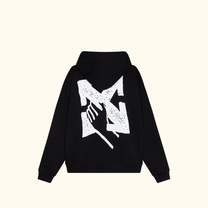 Moletom "Printed Arrows" Off-White