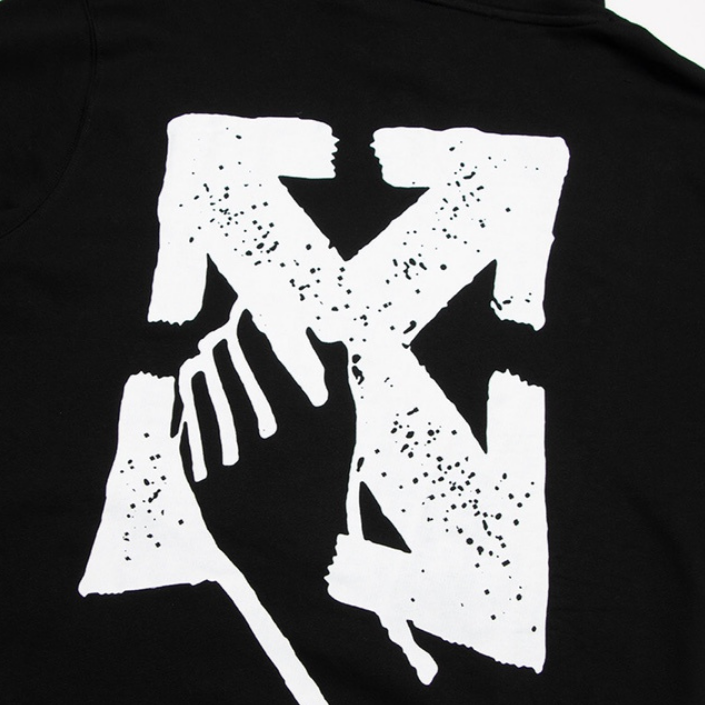 Moletom "Printed Arrows" Off-White