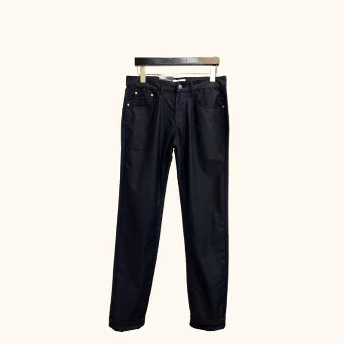 Calça "Gabardine" Slim Fit Zegna