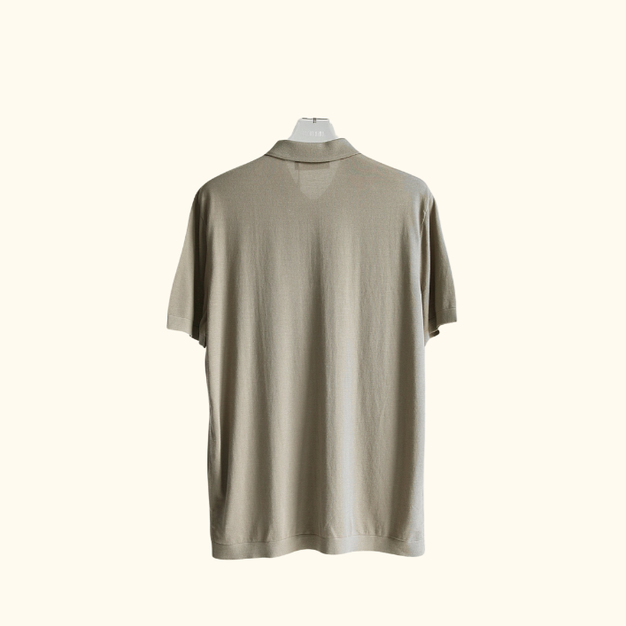 Camisa Polo "Khaki" Loro Piana