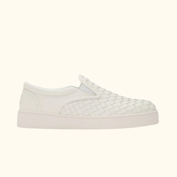 Slip-on Bottega Veneta "Rebite White"