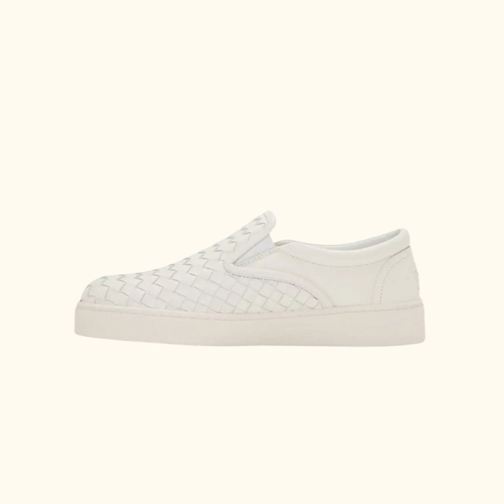 Slip-on Bottega Veneta "Rebite White"
