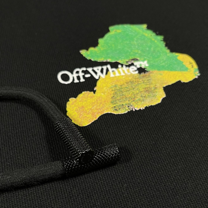 Moletom "Brush Painting" Off-White