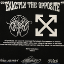 Camiseta "Opposite" Off-White