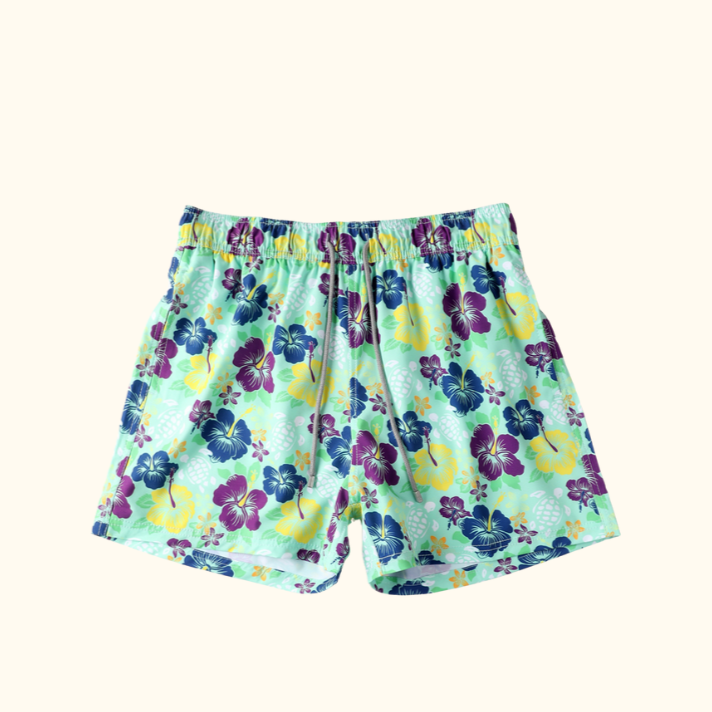 Shorts "Floral Turtle" Vilebrequin