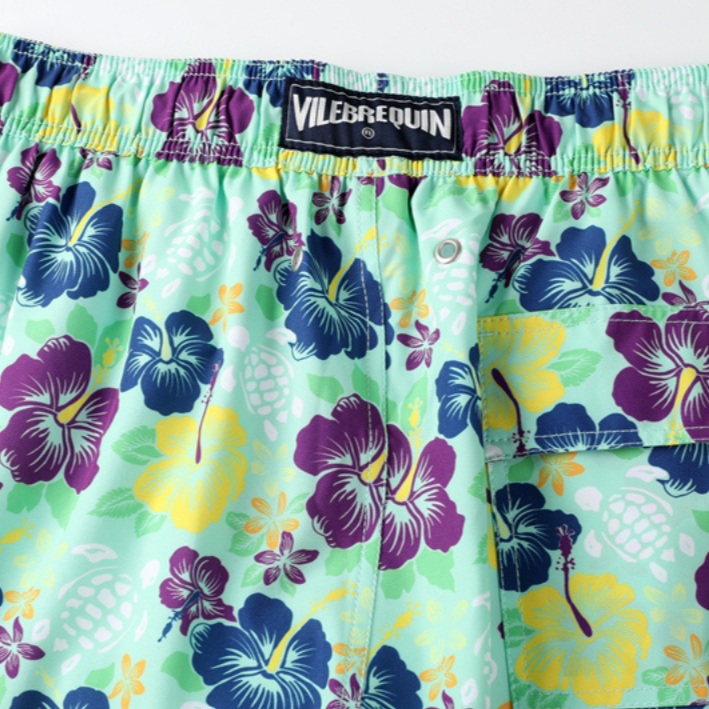 Shorts "Floral Turtle" Vilebrequin