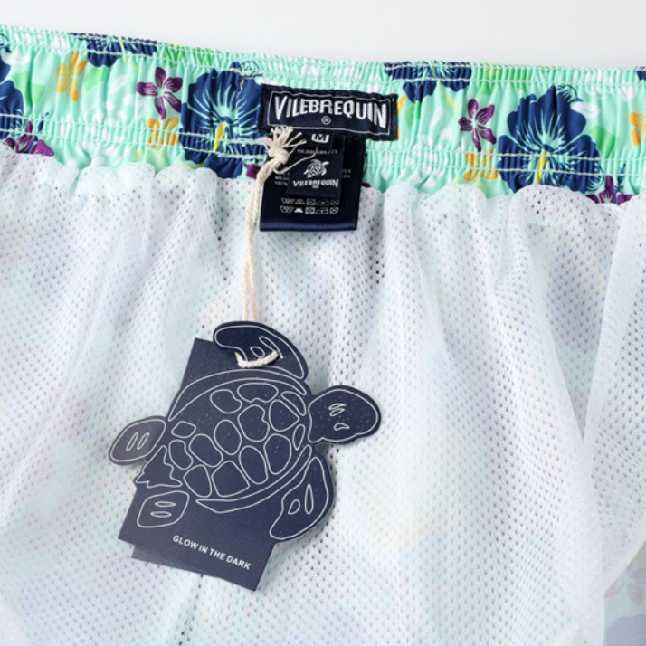 Shorts "Floral Turtle" Vilebrequin