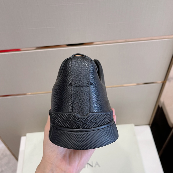 Tênis "Triple Stitch" Zegna Couro