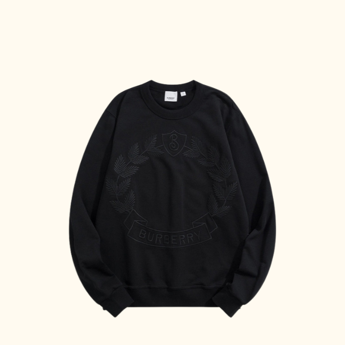 Moletom "Black Oak Leaf" Burberry