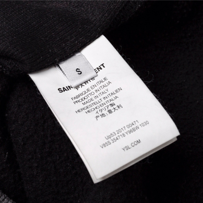 Moletom Careca "YSL" Yves Saint Laurent