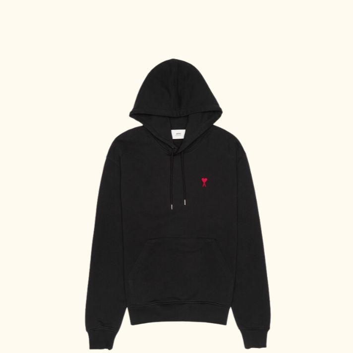 Moletom "De Coeur" AMI Paris com capuz