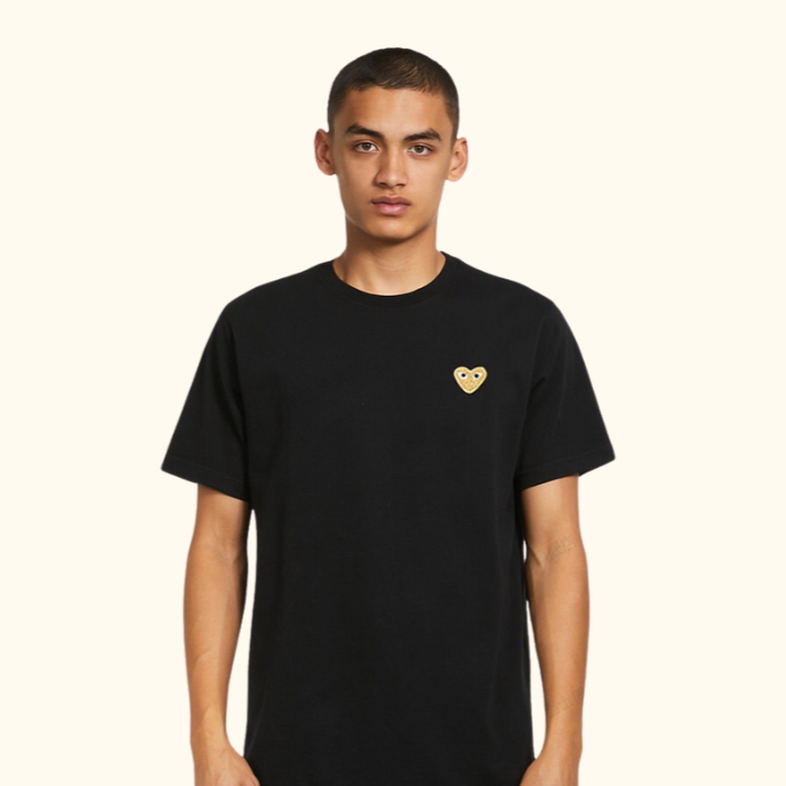 Camiseta "Gold Emblem" CDG