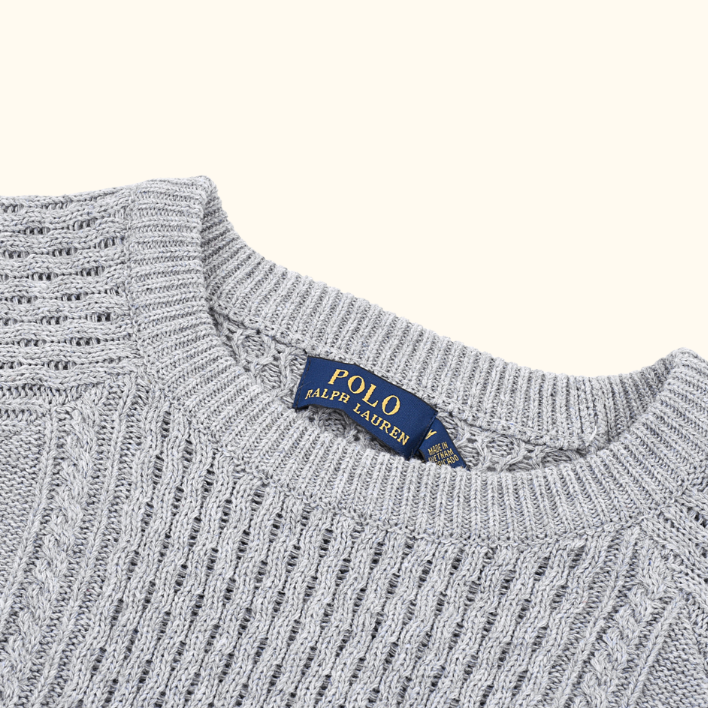 Suéter Tricot Clássico Ralph Lauren