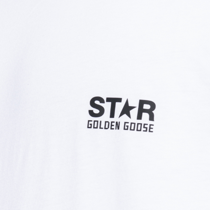 Camiseta "Big Star Back" Golden Goose