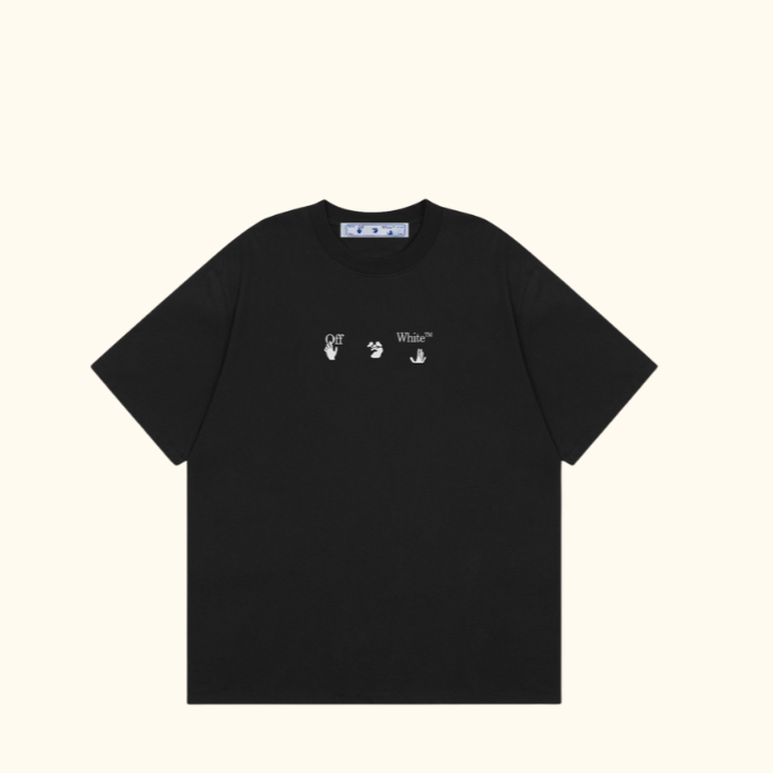Camiseta "Marker Slim Tee 'Black'" Off-White