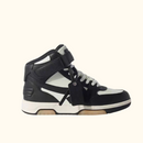 Tênis "Virgil Logo Caravaggio" Off-White Preto Cano Alto