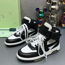 Tênis "Virgil Logo Caravaggio" Off-White Preto Cano Alto