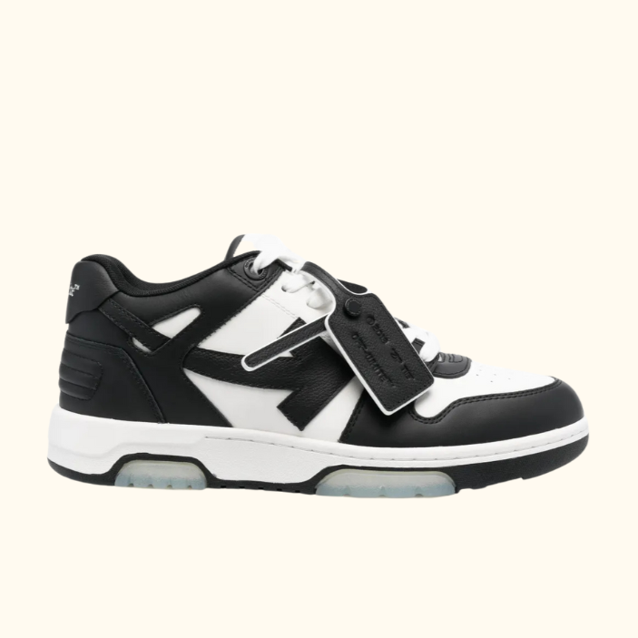 Tênis  Out of Office Calf Leather Black Off-White