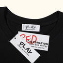 Camiseta "Play Basic" CDG Black