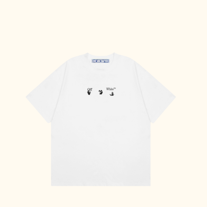 Camiseta "Marker Slim Tee 'Black'" Off-White