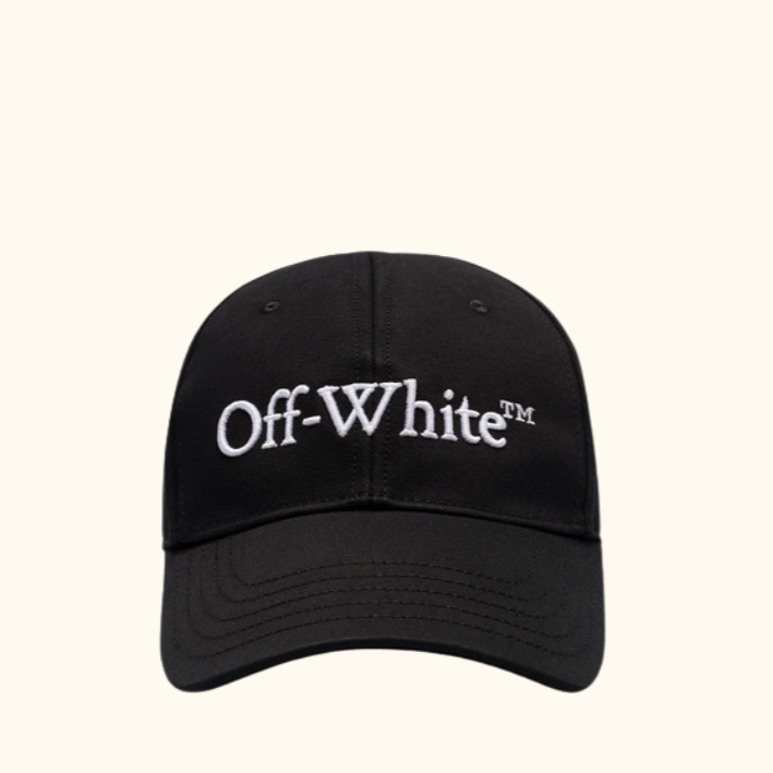 Boné  "Bookish" com logo bordado Off-White