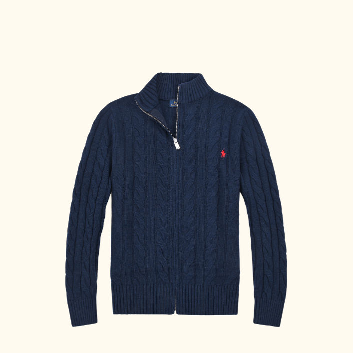Suéter "Cable Knit" Ralph Lauren