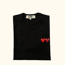 Camiseta "Double Hearts" CDG