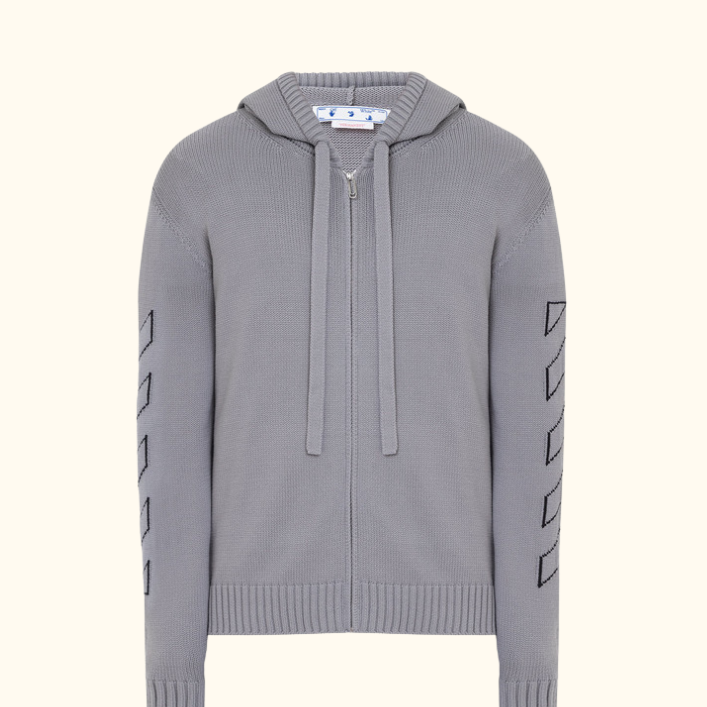 Moletom "Diagonal" Off-White