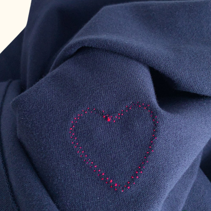 Camiseta "Print Heart Logo" CDG