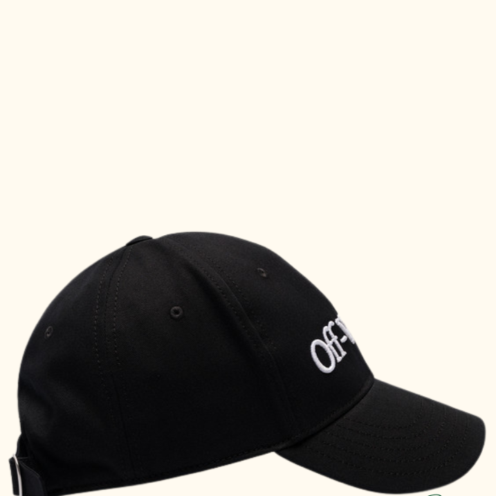 Boné  "Bookish" com logo bordado Off-White