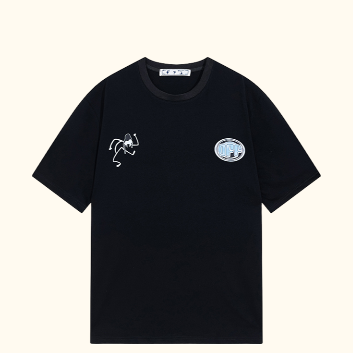 Camiseta "DJ Logo Print" Off-White