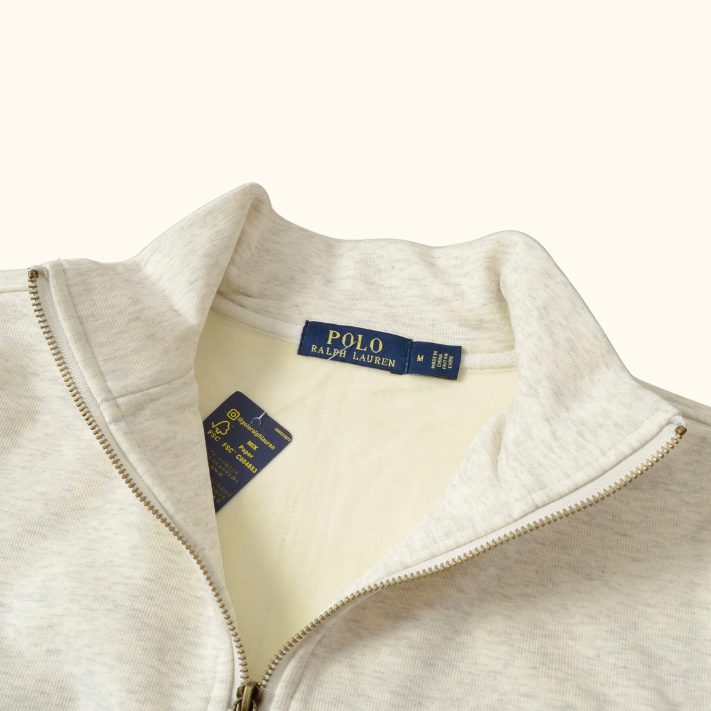 Suéter Meio Zíper Ralph Lauren