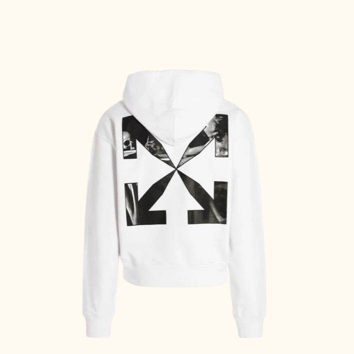 Moletom "Caravaggio Arrows" Off-white
