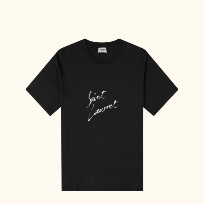 Camiseta "Black Signature" YSL