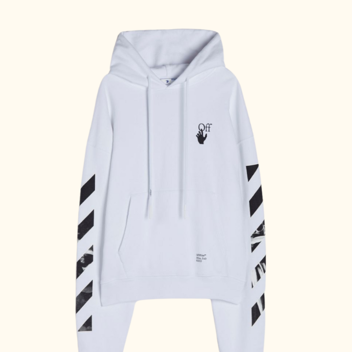 Moletom "Caravaggio Arrows" Off-white