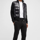 Jaqueta "Cardigan" Moncler com Acolchoado e Lã