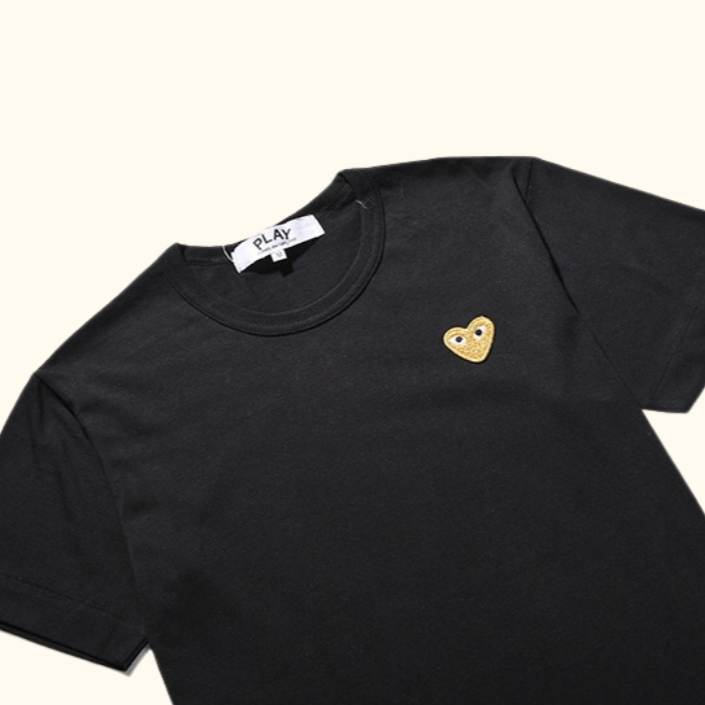 Camiseta "Gold Emblem" CDG