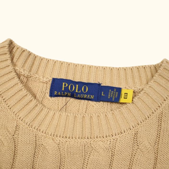 Suéter Careca Tricotado Ralph Lauren