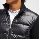 Jaqueta "Cardigan" Moncler com Acolchoado e Lã