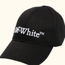 Boné  "Bookish" com logo bordado Off-White