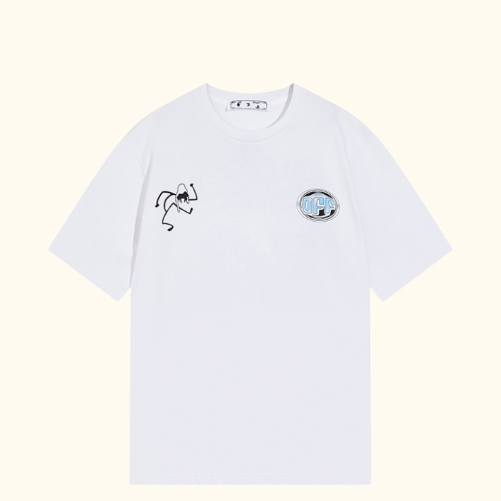 Camiseta "DJ Logo Print" Off-White