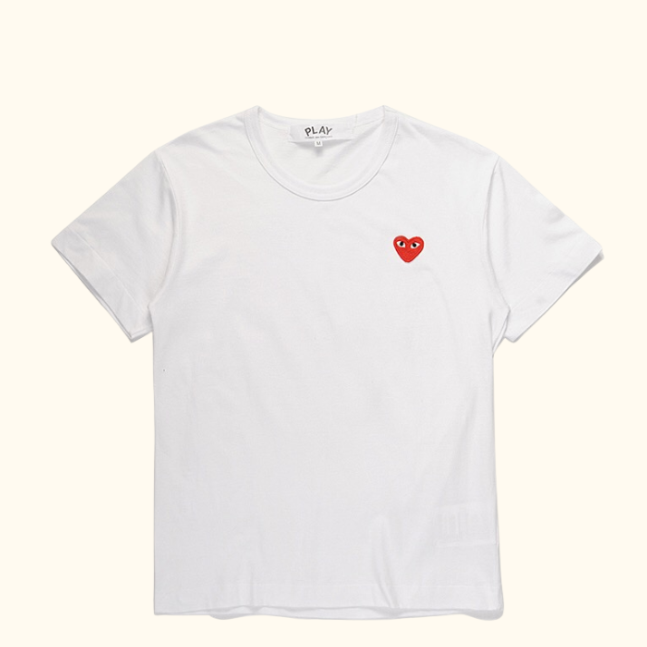 Camiseta "Play Basic" CDG White