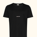 Camiseta Com Estampa De Logo Saint Laurent