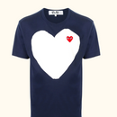 Camiseta "Print Heart Logo" CDG