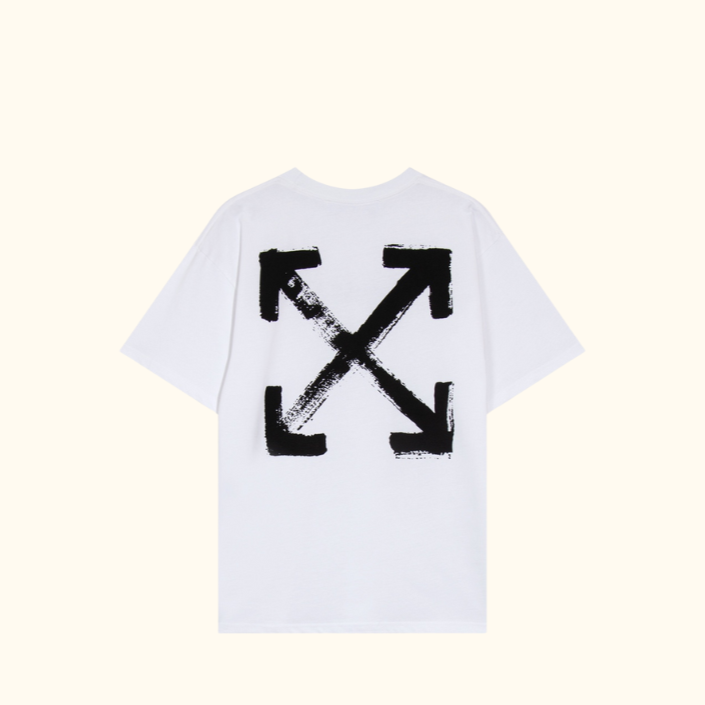 Camiseta "Paint Arrow" Off-White