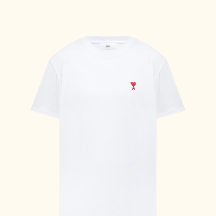 Camiseta "De Cour" AMI Paris