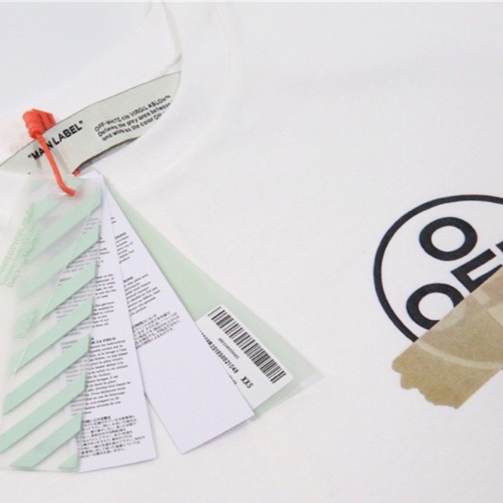 Camiseta "Fit Tape Arrows" Off-White