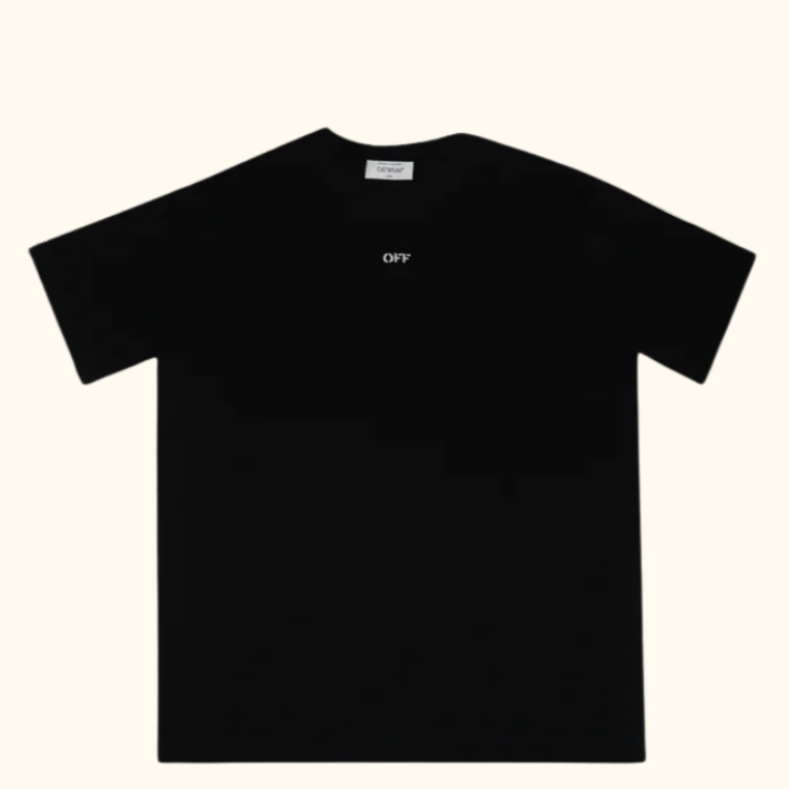 Camiseta "Arrow Stitched" Off-White