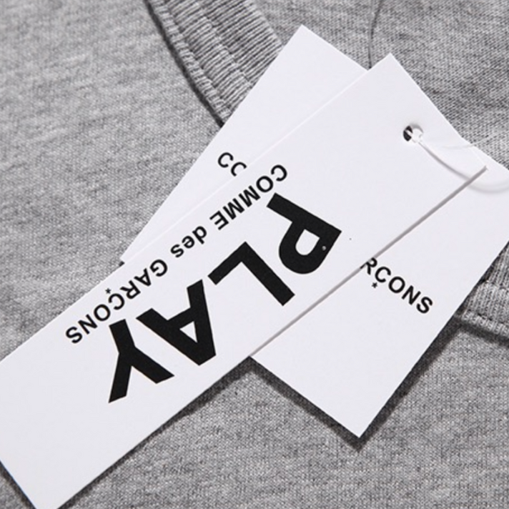 Camiseta "Play Bottom Heart Tee" CDG